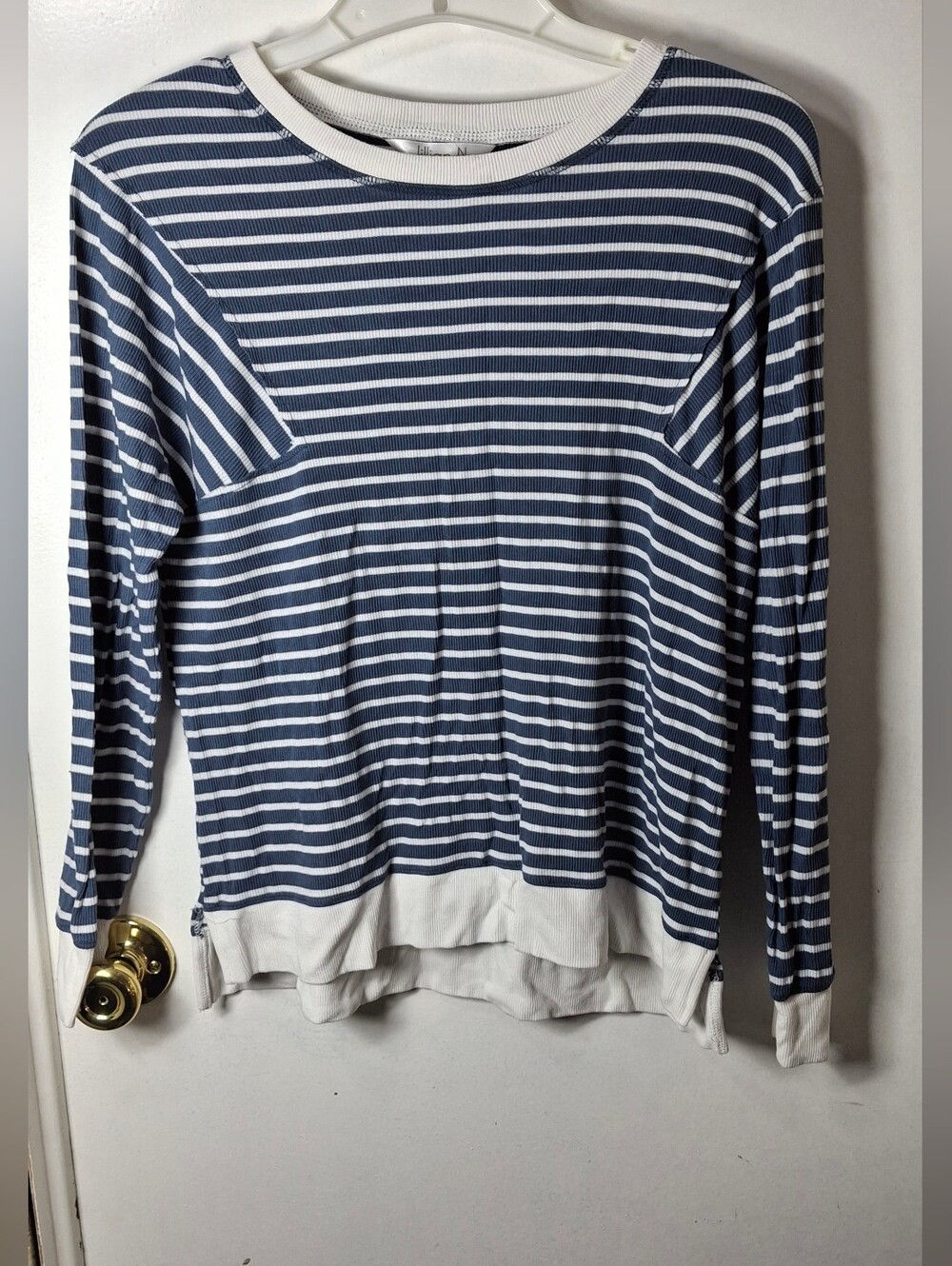 Womens Loungewear Casual Bohemian Jillian N Long Sleeve Shirt Size PM.